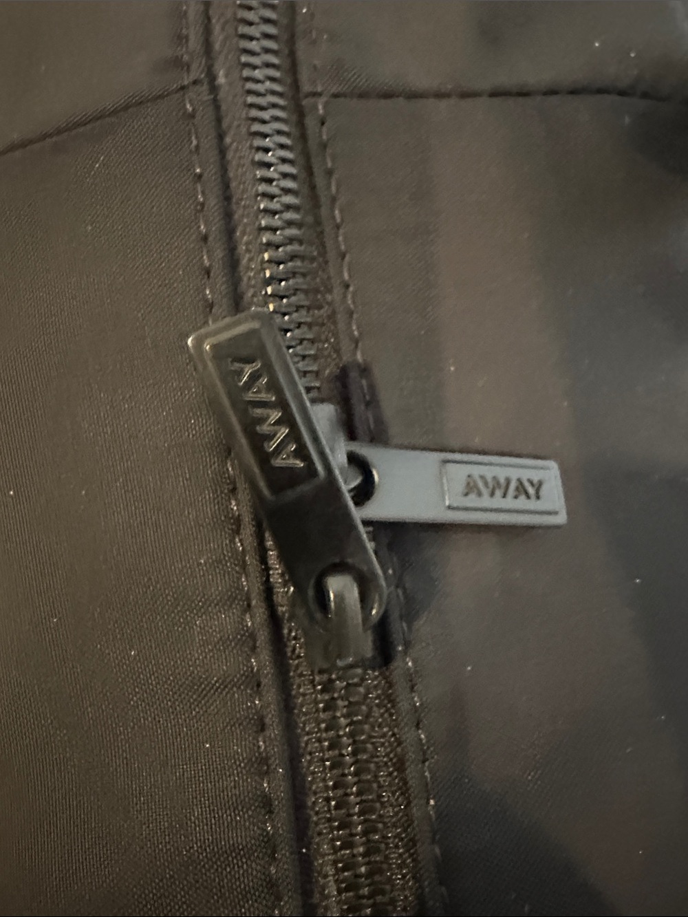 Away Everywhere Black Duffel Bag with Shoulder Strap - Picture 10 of 12